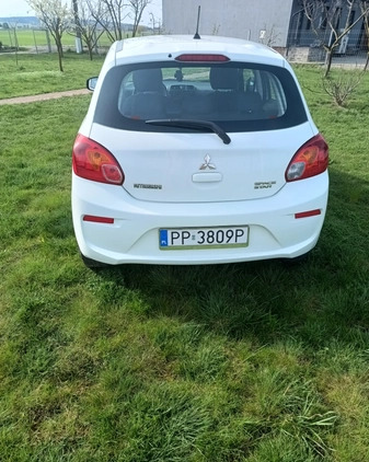 Mitsubishi Space Star cena 19500 przebieg: 98681, rok produkcji 2016 z Wysoka małe 79